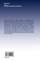 Gravitational Theories Beyond General Relativity