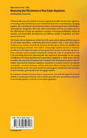 Measuring the Effectiveness of Real Estate Regulation