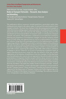 Nodes in Transport Networks - Research, Data Analysis and Modelling