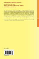 Monte Carlo and Quasi-Monte Carlo Methods