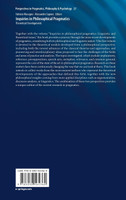 Inquiries in Philosophical Pragmatics
