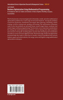 Business Optimization Using Mathematical Programming