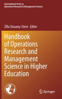 Handbook of Operations Research and Management Science in Higher Education
