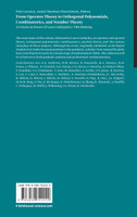 From Operator Theory to Orthogonal Polynomials, Combinatorics, and Number Theory