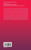 Architectural Humanities in Progress