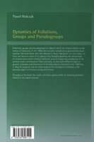 Dynamics of Foliations, Groups and Pseudogroups