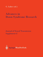 Advances in Down Syndrome Research