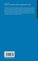 Analytic Inequalities and Their Applications in PDEs