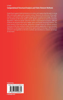 Computational Structural Analysis and Finite Element Methods