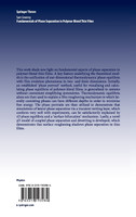 Fundamentals of Phase Separation in Polymer Blend Thin Films