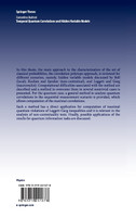 Temporal Quantum Correlations and Hidden Variable Models