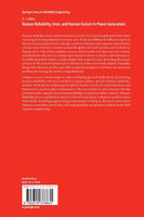 Human Reliability, Error, and Human Factors in Power Generation