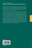 Adaptation to Climate Change and Variability in Rural West Africa