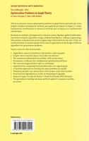 Optimization Problems in Graph Theory