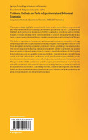Problems, Methods and Tools in Experimental and Behavioral Economics