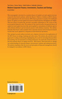 Modern Corporate Finance, Investments, Taxation and Ratings