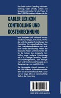 Gabler Lexikon Controlling und Kostenrechnung