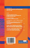 Reviews of Physiology, Biochemistry and Pharmacology 149