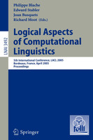 Logical Aspects of Computational Linguistics