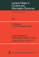 Three Decades of Mathematical System Theory