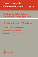 Abstract State Machines - Theory and Applications
