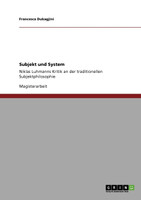 Subjekt und System