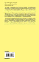 Advances in Combinatorics