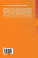 Specific Intermolecular Interactions of Organic Compounds