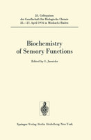 Biochemistry of Sensory Functions