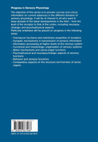 Progress in Sensory Physiology