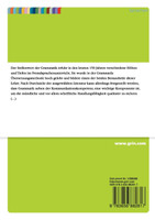 Grammatik im Fremdsprachenunterricht. Wie der Lehrende dem schlechten Ruf entgegenwirken kann