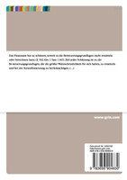 Methoden der Schätzungen im Steuerrecht