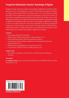 Prospective Mathematics Teachers' Knowledge of Algebra