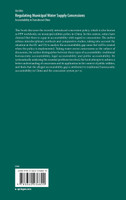 Regulating Municipal Water Supply Concessions
