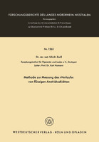 Methode zur Messung des Verlaufs von flüssigen Anstrichschichten