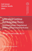 Generalized Continua and Dislocation Theory