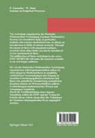 Seminar on Empirical Processes