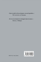 Le Tractatus de Wittgenstein et l' Éthique de Spinoza