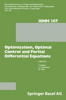 Optimization, Optimal Control and Partial Differential Equations