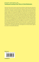Teaching and Learning of Knot Theory in School Mathematics