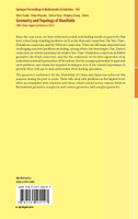 Geometry and Topology of Manifolds
