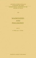 Maimonides and Philosophy