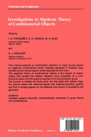 Investigations in Algebraic Theory of Combinatorial Objects