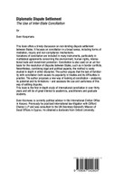 Diplomatic Dispute Settlement