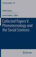 Collected Papers V. Phenomenology and the Social Sciences