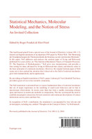 Statistical Mechanics, Molecular Modeling, and the Notion of Stress