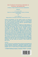 Multivariate Statistical Methods in Physical Anthropology