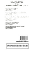 Biological Degradation of Wastes