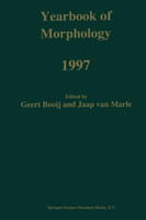 Yearbook of Morphology 1997
