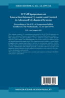 IUTAM Symposium on Interaction between Dynamics and Control in Advanced Mechanical Systems
